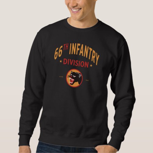 66th Infantry Division _ Black Panther Division Sweatshirt