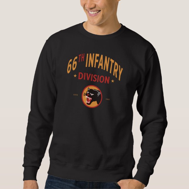 66th Infantry Division - Black Panther Division Sweatshirt (Front)