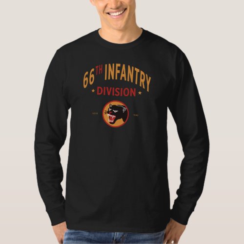 66th Infantry Division _ Black Panther Division T_Shirt