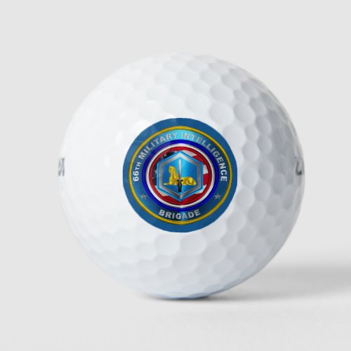 66th Military Intelligence Brigade Golf Balls