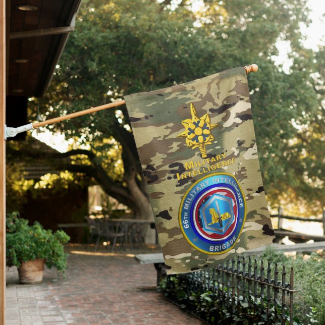 66th Military Intelligence Brigade  House Flag (In SItu)