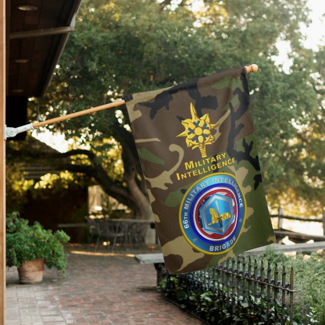 66th Military Intelligence Brigade  House Flag (In SItu)