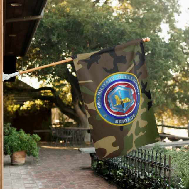 66th Military Intelligence Brigade  House Flag (In SItu)