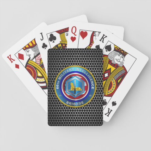 66th Military Intelligence Brigade  Poker Cards