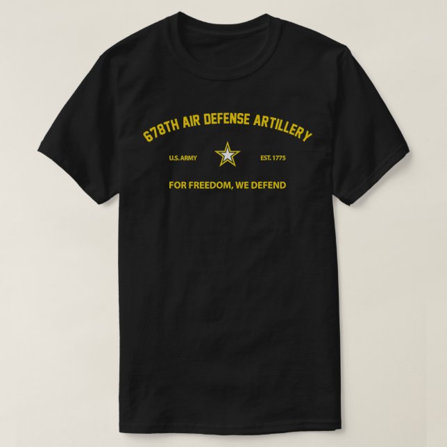 678th Air Defense Artillery Brigade  T-Shirt (Design Front)