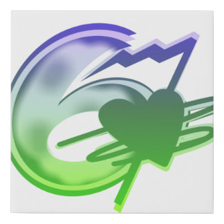 67 67 67 67 FAUX CANVAS PRINT