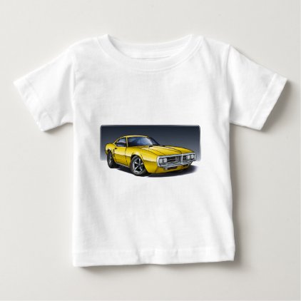 67_68_Firebird_Yellow Baby T-Shirt