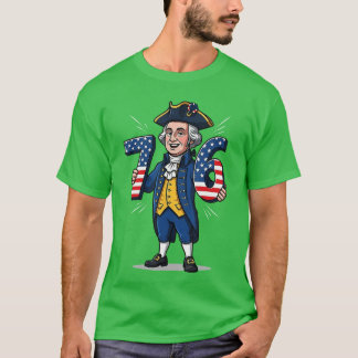 67 76 George Washington Shirt Six Seven American D