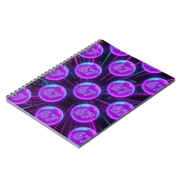 67 80s style notebook (Left Side)