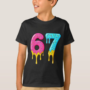 67 Baseball 101 Apparel Youth Drip Meme T-Shirt