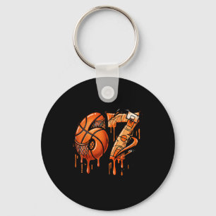 67 Basketball Ice Cream Drip Six Seven  Keychain