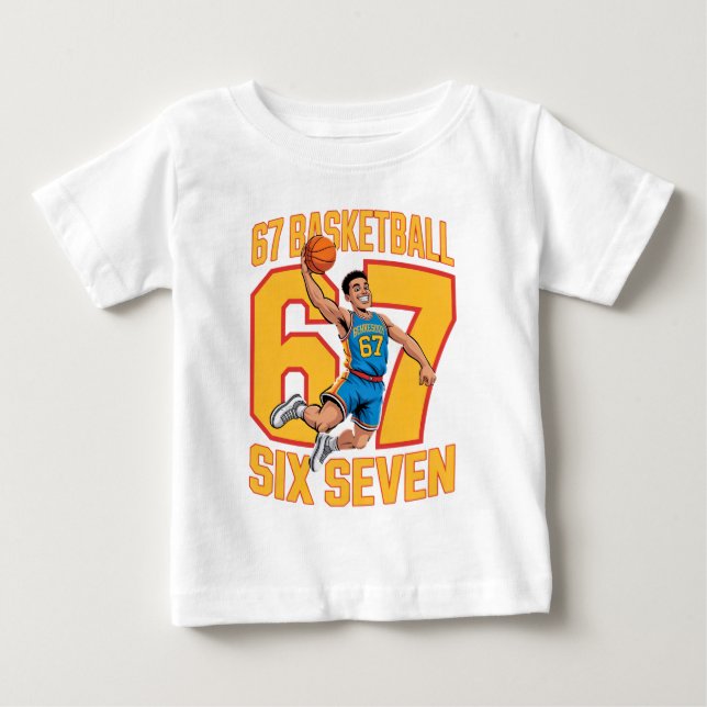 67 Basketball Six Seven Baby T-Shirt (Front)