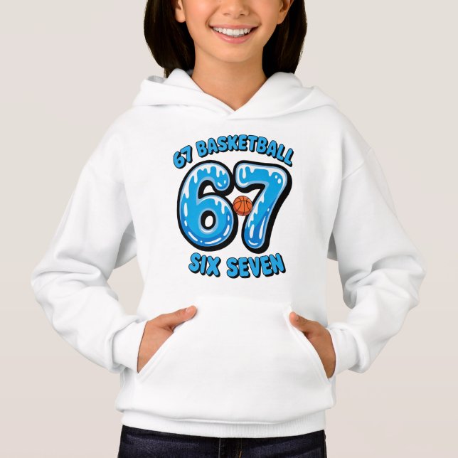 67 Basketball Six Seven Sports Meme Tee (Front)