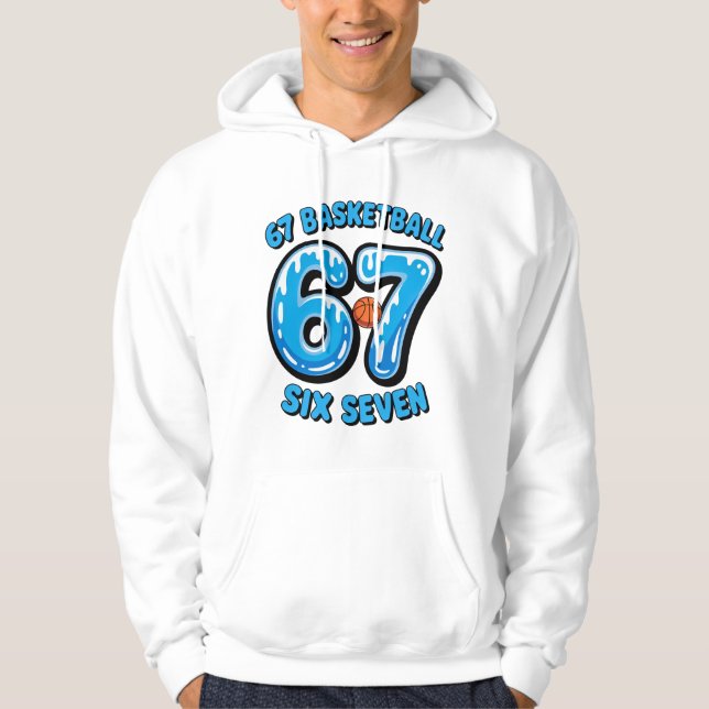 67 Basketball Six Seven Sports Meme Tee (Front)