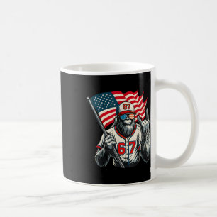 67 Bigfoot Meme Funny Six Seven Gen Alpha Slang  Coffee Mug
