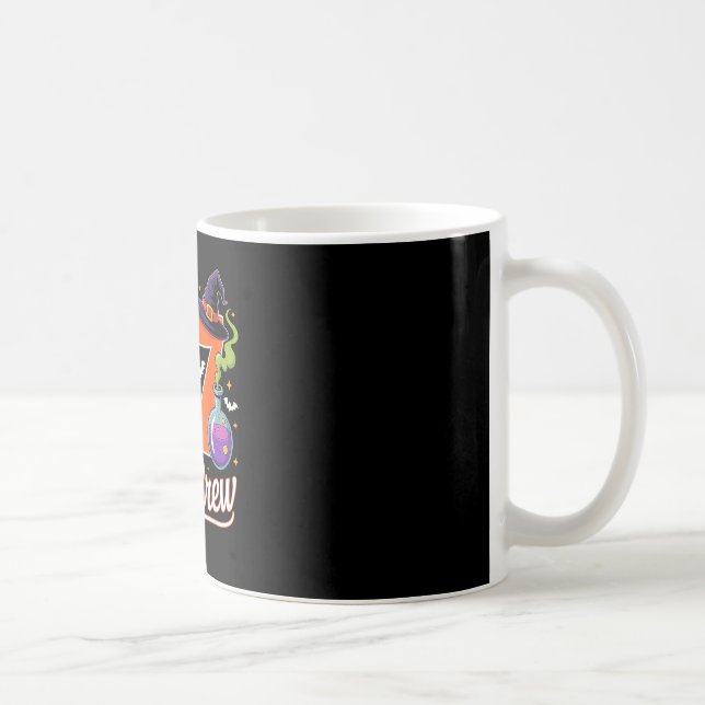 67 boo crew funny halloween ghost witch pumpkin coffee mug (Right)