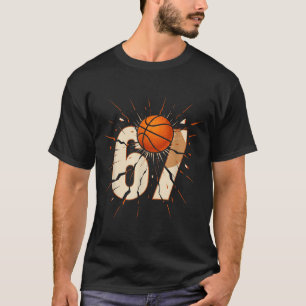 67 Brainrot Youth Basketball Drip - Funny Kids 67 T-Shirt