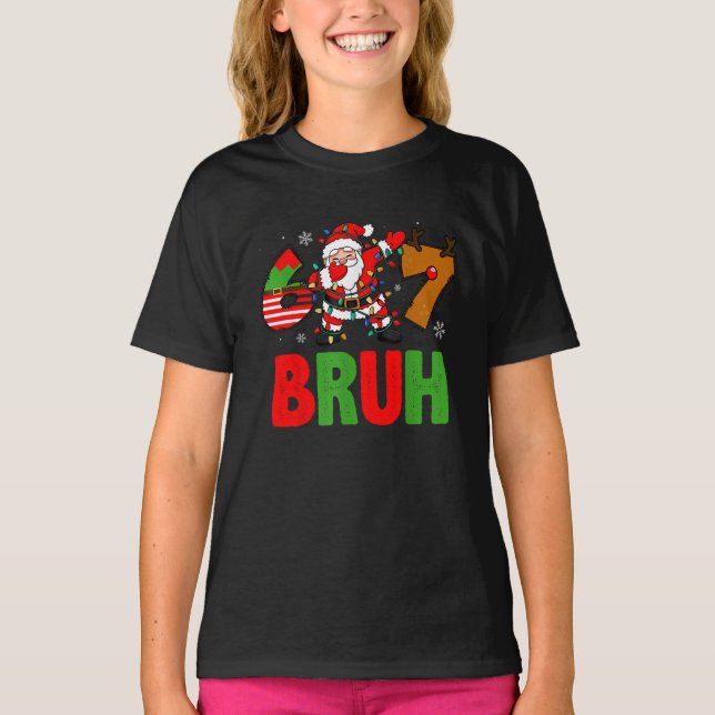 67 Bruh Six Seven Alpha Slang T-Shirt (Front)