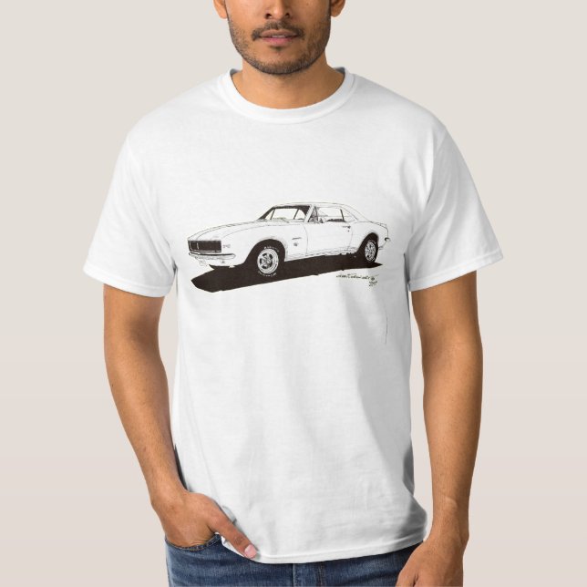 '67 Camaro RS (back) &  (front) T-Shirt (Front)