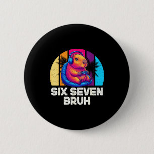 67 Capybara Funny Six Seven Bruh Capybara Video Ga Button