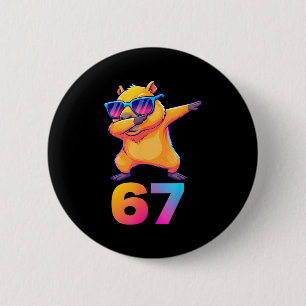 67 Capybara Six Seven Meme Animal Cool Capybara Da Button