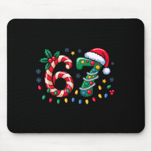67 Christmas Meme Six Seven Xmas Funny Boys Girls Mouse Pad
