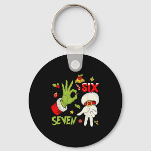 67 Christmas Trending Meme Saying 6 7 Meme Costume Keychain