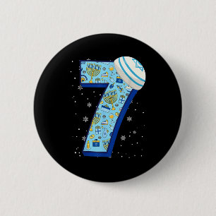 67 Couple Hanukkah Matching Six Seven Meme Jewish  Button