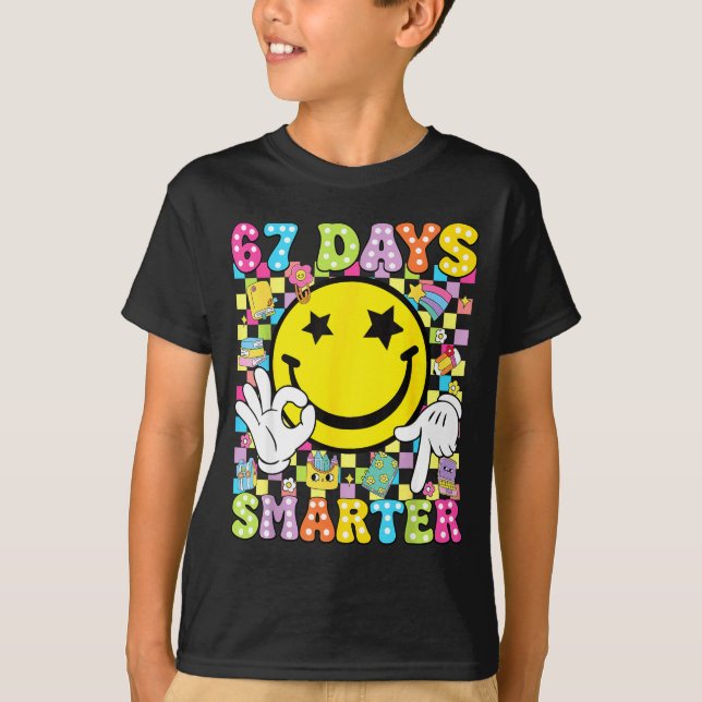67 Days Smarter Funny Six Seven 67 Meme Teacher St T-Shirt (Front)