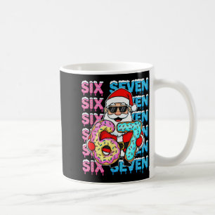 67 Donut Christmas Funny Six Seven Meme Santa Kids Coffee Mug