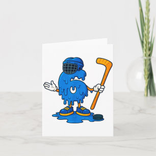 67 Drip Ice Cream Hockey Player Card