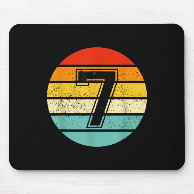 67 Drip Meme Funny 6 7 Costume Couple Retro  Mouse Pad (Front)