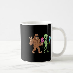 67 Drip Meme Funny Six Seven Bigfoot Alien Sasquat Coffee Mug