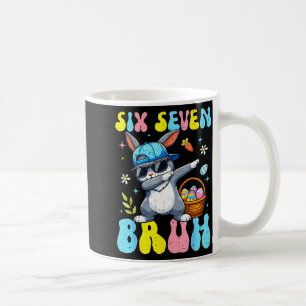 67 Easter Day Rabbit Six Seven Bruh Dabbing Bunny Coffee Mug