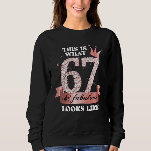 67  Fabulous I Rose And Black Party Group Candid  Sweatshirt