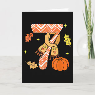 67 Fall Autumn Pumpkin Meme Funny Six Seven Card