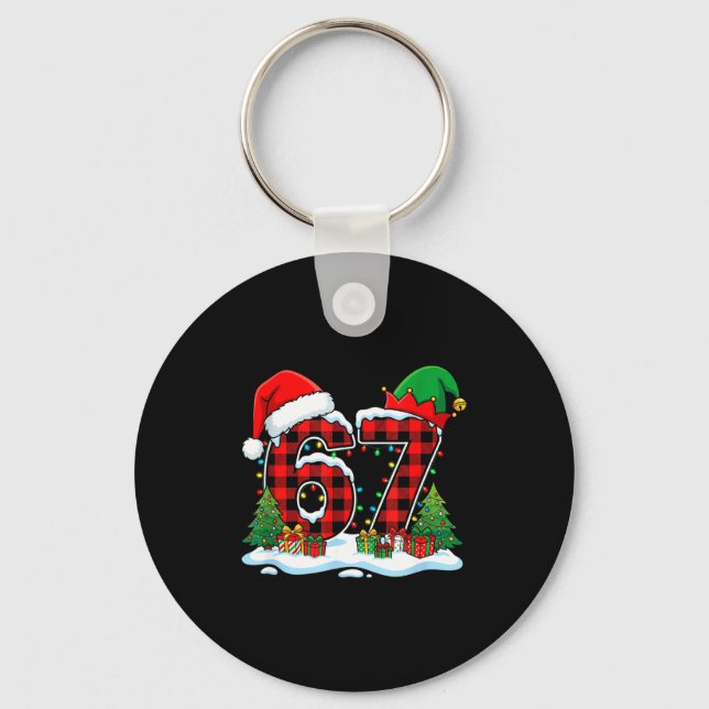67 Festive Celebrations  Keychain (Front)