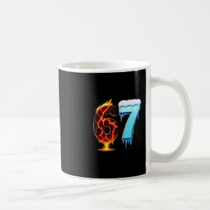 67 Fire Ice Number Six Seven Meme 67 Alpha Slang Coffee Mug