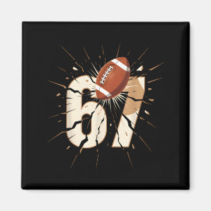 67 Football Six Seven 6 7 Meme 67 Magnet