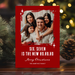 67 Funny Ho Ho Ho Photo Christmas Holiday Card