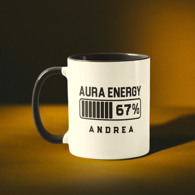 67 Funny Meme Aura Energy at 67 Six Seven Meme Gen Mug (Creator Uploaded)