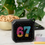 67 Funny Meme Ice Cream Six Seven Gen Alpha Bluetooth Speaker