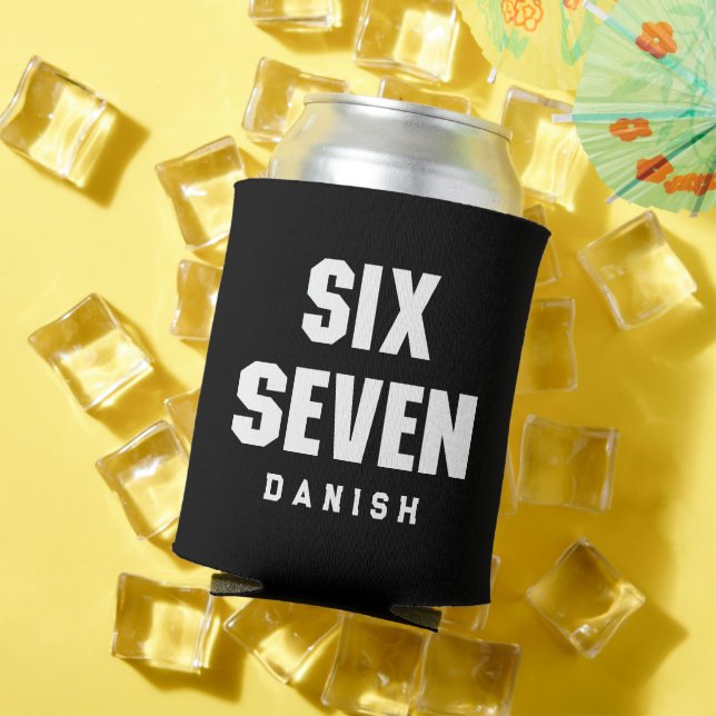 67 Funny Meme Six Seven Gen Alpha Can Cooler (In Situ Summer)