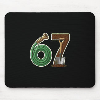 67 Garden Humor Gardening Birthday Design Mouse Pad