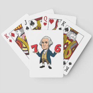 67 George Washington 7-6 Six Seven Meme 67  Poker Cards