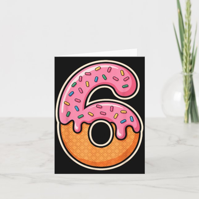 67 Halloween Costume Duo Matching Number 6 And 7 I Card (Front)