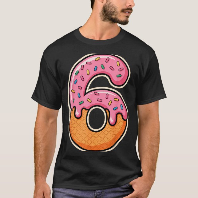 67 Halloween Costume Duo Matching Number 6 And 7 I T-Shirt (Front)