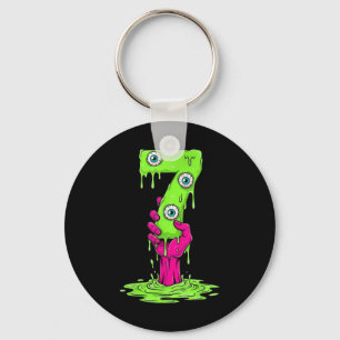 67 Halloween Costume Funny Number 7 Seven Meme For Keychain
