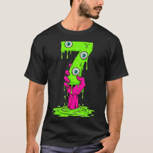 67 Halloween Costume Funny Number 7 Seven Meme For T-Shirt