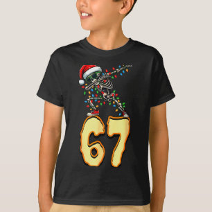 67 Halloween Meme 6 7 Numbers Six Seven Funny Kids T-Shirt